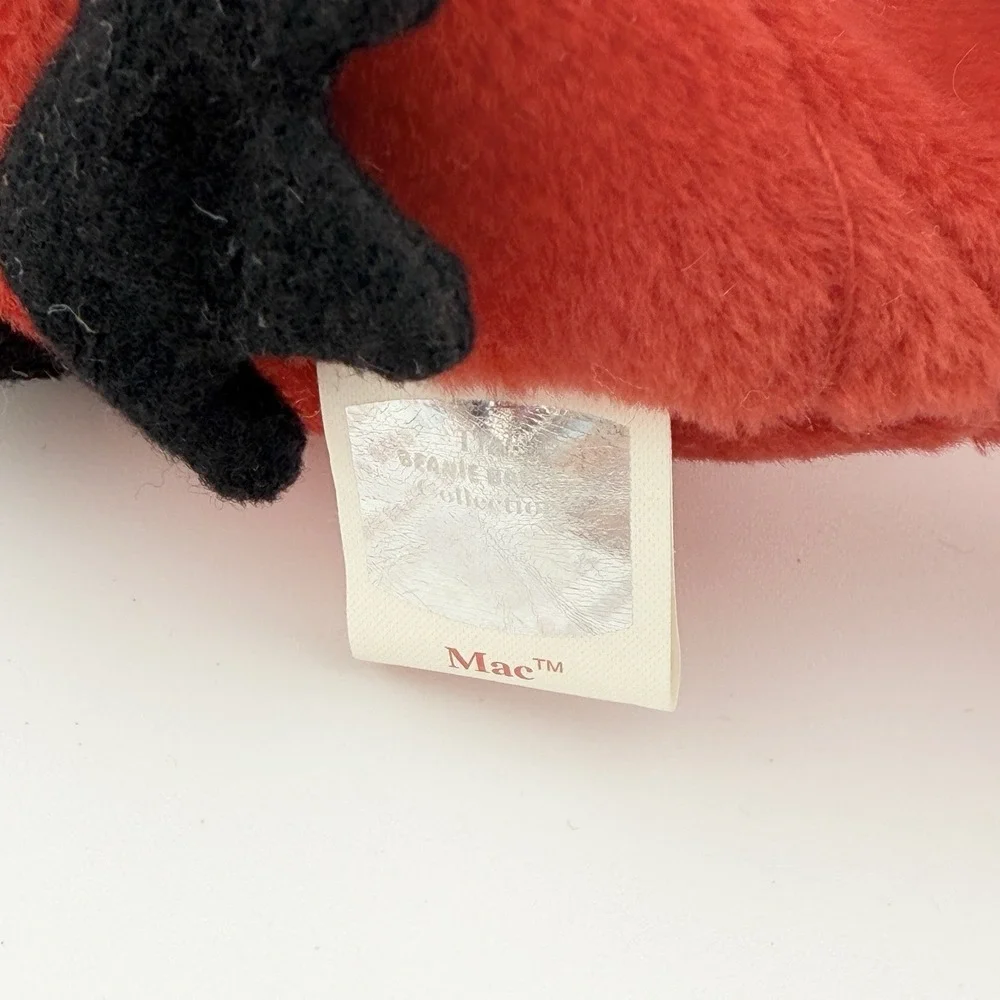 Ty Beanie Babies Y2K Lot - Mac The Cardinal & Frigid the Penguin With Tags Birds